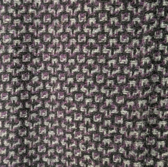 CLEARANCE//Button Wool  Blend Puff Sleeve Belted Y2K Dress - Picture 11 of 11
